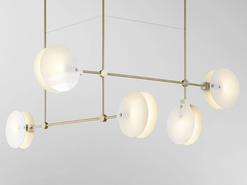 NEBULAE 35 - Glass pendant lamp by Ross Gardam - view 2